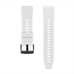 Silicone strap for Huawei Watch GT / GT2 / GT2 Pro smartwatch white
