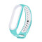 Replacement band strap for Xiaomi Mi Band 4 / Mi Band 3 Dots turquoise-white