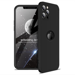 GKK 360 Protection Case Front and Back Case Full Body Cover iPhone 12 Pro black