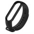 Λουράκι σιλικόνης για Xiaomi Mi Band 5 Black