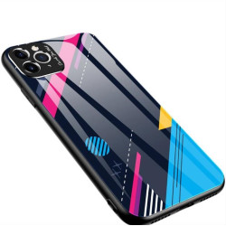 Color Glass Case Durable Cover with Tempered Glass Back and camera cover iPhone 11 Pro Max pattern 4 Color Glass Case Durable Cover with Tempered Glass Back and camera cover iPhone 11 Pro Max pattern 4