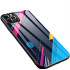 Color Glass Case Durable Cover with Tempered Glass Back and camera cover iPhone 11 Pro Max pattern 4