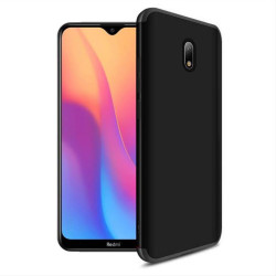 GKK 360 Protection Case Front and Back Case Full Body Cover Xiaomi Redmi 8A black