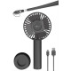 GOOBAY ανεμιστήρας χειρός 49645, με βάση, USB, μαύρος GOOBAY ανεμιστήρας χειρός 49645, με βάση, USB, μαύρος