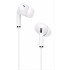 CELEBRAT earphones με μικρόφωνο G15-WH, 10mm, 3.5mm, 1.2m, λευκά