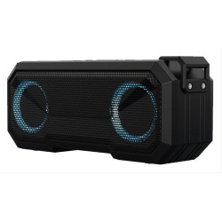 POWERTECH φορητό ηχείο & power bank PT-988 16W RMS, FM, RGB, IPX7, μαύρο POWERTECH φορητό ηχείο & power bank PT-988 16W RMS, FM, RGB, IPX7, μαύρο