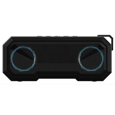 POWERTECH φορητό ηχείο & power bank PT-988 16W RMS, FM, RGB, IPX7, μαύρο POWERTECH φορητό ηχείο & power bank PT-988 16W RMS, FM, RGB, IPX7, μαύρο