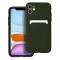 Forcell CARD Case for IPHONE 11 green