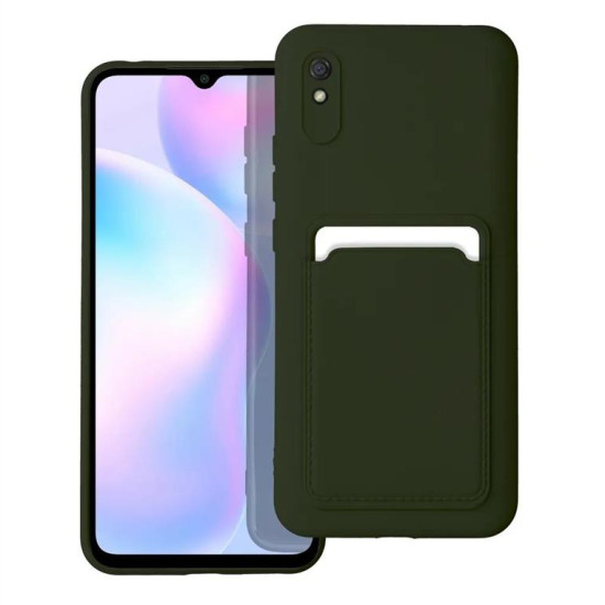 Forcell CARD Case for XIAOMI Redmi 9A / 9AT green