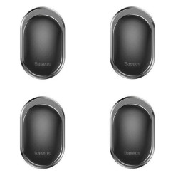 BASEUS Small Shell Vehicle Hook black - 4 pcs/set ACGGBK-01