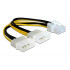 POWERTECH καλώδιο 2x molex 3pin σε PCI 8pin CAB-W041, για VGA, 0.15m