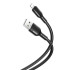 XO cable NB212 USB - Lightning 1,0 m 2,1A black GSM117356