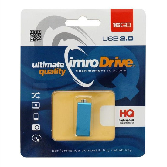 Imro pendrive 16GB USB 2.0 Edge blue
