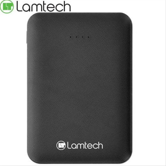 LAMTECH ULTRA SLIM POWERBANK 5000MAH BLACK LAM021172