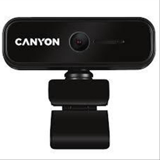 Canyon Webcam HD Live Streaming 1080P Black HWC2N