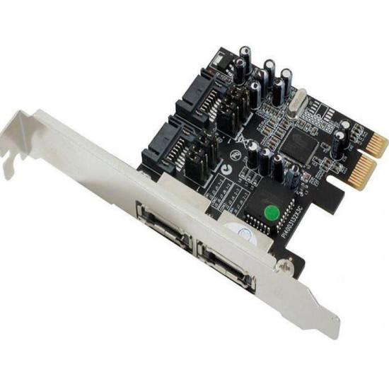 eSATA and SATA PCIe Adapter Card No brand - PCI/ PCMCA Card - 17476