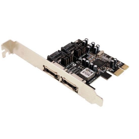 eSATA and SATA PCIe Adapter Card No brand - PCI/ PCMCA Card - 17476