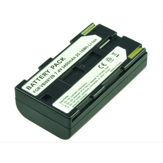 Συμβατή Camcorder Battery 7.4V 3400mAh  Κατάλληλο για: Canon BP-914 BP-911