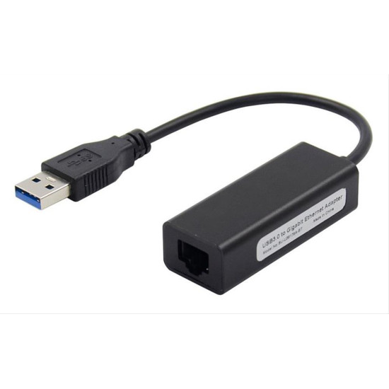 Αντάπτορας USB 3.0 σε RJ45 ST735, 1000Mbps, RTL8153, μαύρος