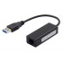 Αντάπτορας USB 3.0 σε RJ45 ST735, 1000Mbps, RTL8153, μαύρος