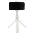Combo selfie stick with tripod and remote control bluetooth white K07