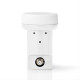 Universal μονό LNB 0.2dB NEDIS SLNB10SWT