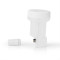 Universal μονό LNB 0.2dB NEDIS SLNB10SWT Universal μονό LNB 0.2dB NEDIS SLNB10SWT