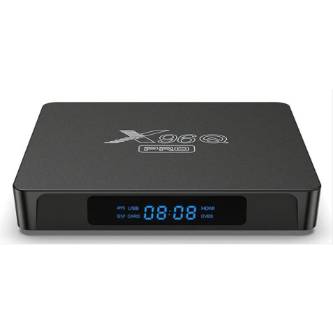 Smart TV Box X96Q-PRO, 4K, H313, 2GB/16GB, WiFi 2.4/5GHz, Android 10 Smart TV Box X96Q-PRO, 4K, H313, 2GB/16GB, WiFi 2.4/5GHz, Android 10