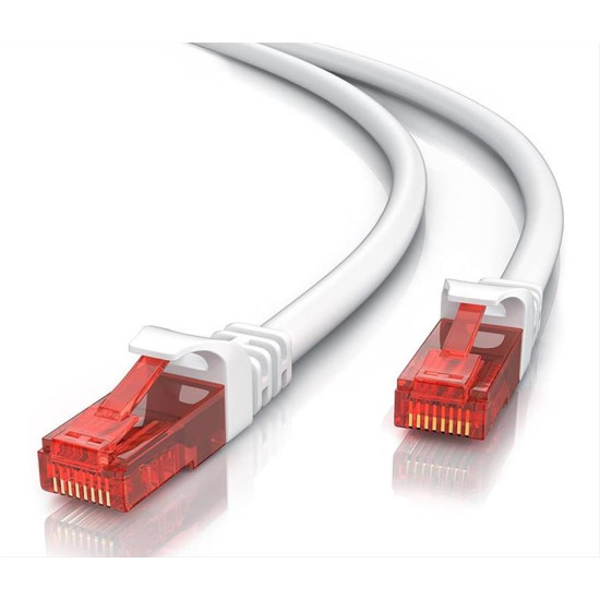 POWERTECH καλώδιο U/UTP Cat 6 CAB-N220, CCA 24AWG 0.5mm, 5m, γκρι