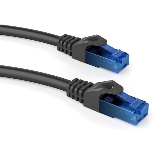 POWERTECH καλώδιο U/UTP Cat 6 CAB-N279, copper 24AWG 0.5mm, 0.25m, μαύρο POWERTECH καλώδιο U/UTP Cat 6 CAB-N279, copper 24AWG 0.5mm, 0.25m, μαύρο