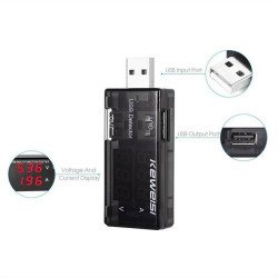 ΣΥΣΚΕΥΗ ΕΛΕΓΧΟΥ ΕΞΟΔΟΥ USB TESTER VOLT-AMPERE KEWEISI KWS-10VA 3-9V DUAL USB