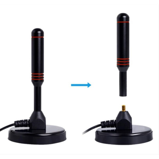 POWERTECH ψηφιακή κεραία PT-992, 5G & LTE, indoor & outdoor, 32dB
