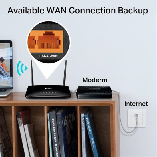 TP-LINK router Archer AX50, WiFi 6, AX3000, Dual Band, Ver. 1.0