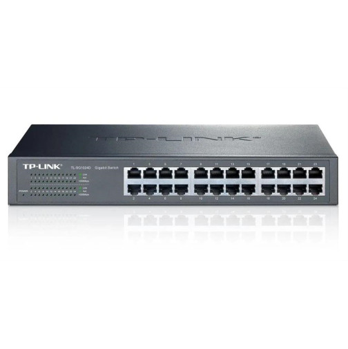 TP-LINK Desktop/Rackmount Switch TL-SG1024D 24 Θυρών, Ver. 6.1 TP-LINK Desktop/Rackmount Switch TL-SG1024D 24 Θυρών, Ver. 6.1