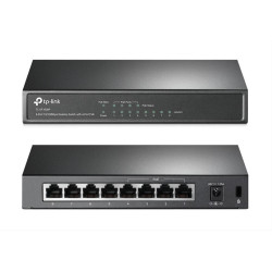 TP-LINK Desktop Switch TL-SF1008P 8 Θυρών, με 4-port POE, Ver. 5.0