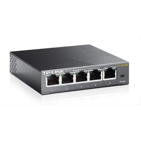 TP-LINK Easy Smart Switch TL-SG105E, 5-Port Gigabit, Ver. 4.0 TP-LINK Easy Smart Switch TL-SG105E, 5-Port Gigabit, Ver. 4.0