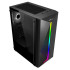 POWERTECH Gaming case, tempered glass, 80mm fan, PSU 500W PT-864 PT-848