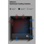 ZALMAN PC case K1 Rev.B mid tower, 458x210x450mm, 2x fan ZM-K1-REVB ZALMAN PC case K1 Rev.B mid tower, 458x210x450mm, 2x fan ZM-K1-REVB