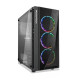 POWERTECH Gaming case , tempered glass, 4x 120mm fans (3x RGB) PT-743 POWERTECH Gaming case , tempered glass, 4x 120mm fans (3x RGB) PT-743