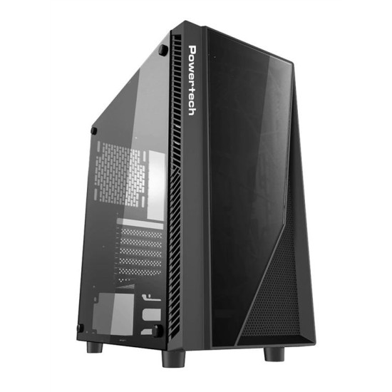 POWERTECH Gaming case , tempered glass, 4x 120mm fans (3x RGB) PT-743 POWERTECH Gaming case , tempered glass, 4x 120mm fans (3x RGB) PT-743