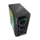 POWERTECH Gaming case , tempered glass, 4x 120mm fans (3x RGB) PT-743 POWERTECH Gaming case , tempered glass, 4x 120mm fans (3x RGB) PT-743