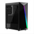 Θήκη υπολογιστή AEROCOOL mid tower, 194x444x423,5mm, 4x ανεμιστήρας RGB, μαύρο SHARD-G-BK-V2