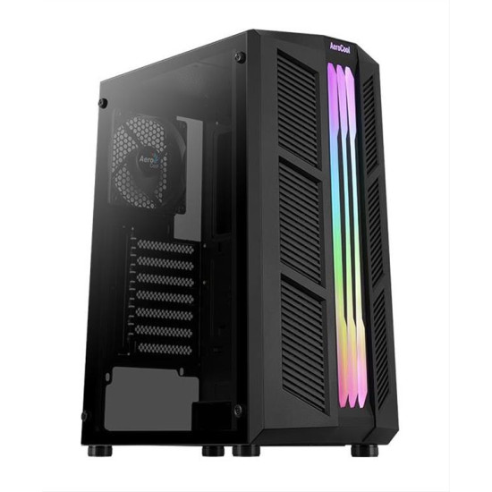 Θήκη υπολογιστή AEROCOOL mid tower, 205x442x376,5mm, 1x ανεμιστήρας, μαύρο PRIME-G-BK-V1 Θήκη υπολογιστή AEROCOOL mid tower, 205x442x376,5mm, 1x ανεμιστήρας, μαύρο PRIME-G-BK-V1