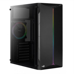Θήκη υπολογιστή AEROCOOL mid tower, 192,5x412,5x392mm, 1x ανεμιστήρας RGB SPLIT-G-BK-V1 Θήκη υπολογιστή AEROCOOL mid tower, 192,5x412,5x392mm, 1x ανεμιστήρας RGB SPLIT-G-BK-V1