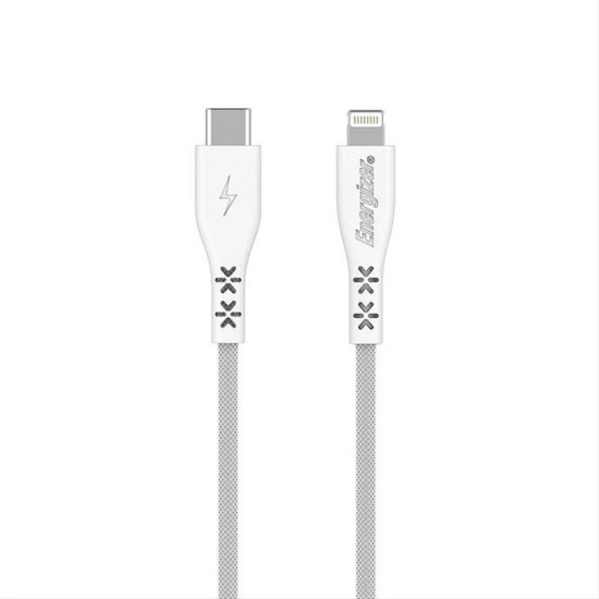 Καλώδιο USB 2.0 type-C αρσ. σε Lightning, 1.2m, σε λευκό χρώμα, ENERGIZER C411LKWH Καλώδιο USB 2.0 type-C αρσ. σε Lightning, 1.2m, σε λευκό χρώμα, ENERGIZER C411LKWH