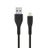 Καλώδιο USB 2.0 A αρσ. σε Lightning, 1.2m, σε μαύρο χρώμα, ENERGIZER C410LGBK