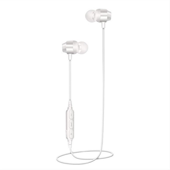 Bluetooth in-ear μεταλλικά ακουστικά, ρύθμιση έντασης ήχου, διαχείριση κλήσεων, ENERGIZER CIBT20WH2 Bluetooth in-ear μεταλλικά ακουστικά, ρύθμιση έντασης ήχου, διαχείριση κλήσεων, ENERGIZER CIBT20WH2