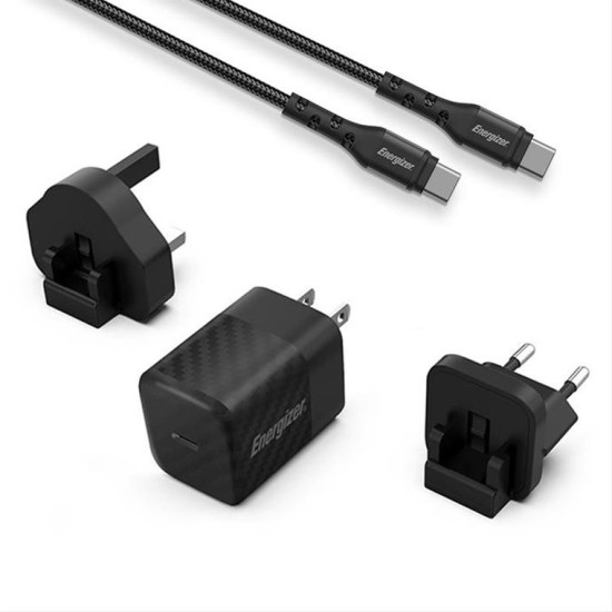 Universal φορτιστής Type-C, 20W και premium αποσπώμενο καλώδιο, ENERGIZER A20MUC Universal φορτιστής Type-C, 20W και premium αποσπώμενο καλώδιο, ENERGIZER A20MUC