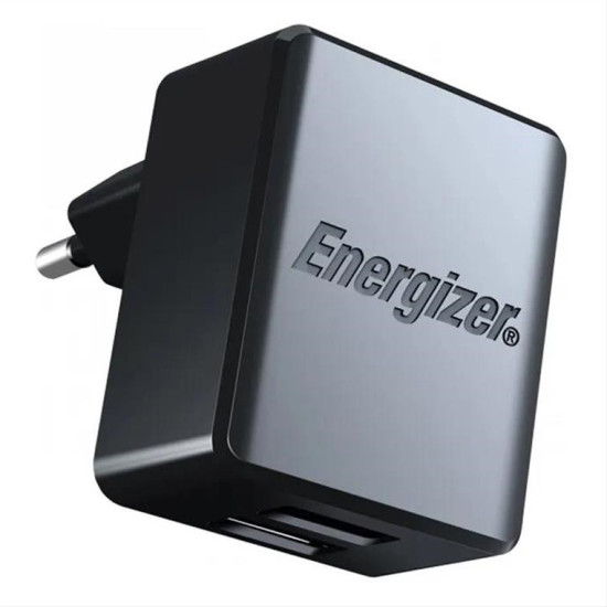 Universal φορτιστής με 2 έξοδους USB, 12W, ENERGIZER A12EU