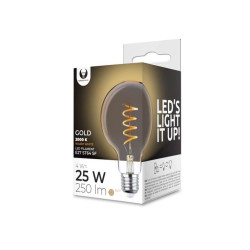 LED Bulb Filament E27 G95 4W 230V 2000K 250lm SF gold Forever Light